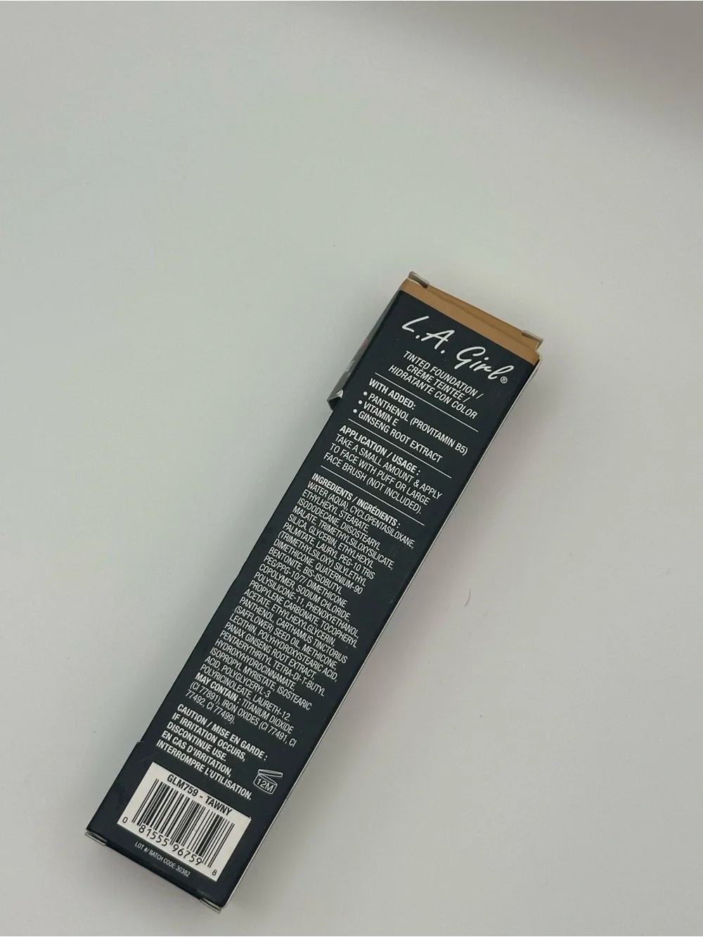 LA Girl tinted foundation
